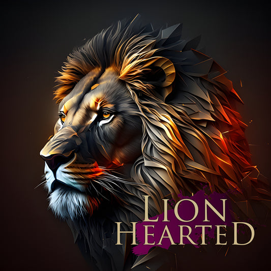 Lion Hearted - Photo paper poster