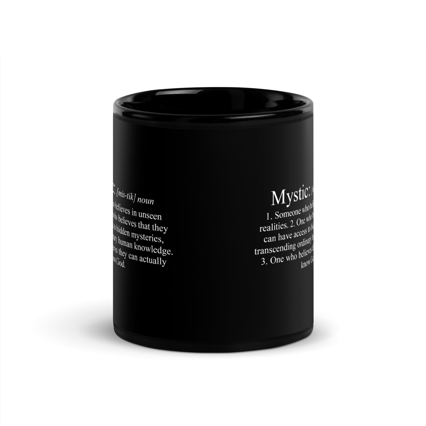 Mystic - Black Glossy Mug