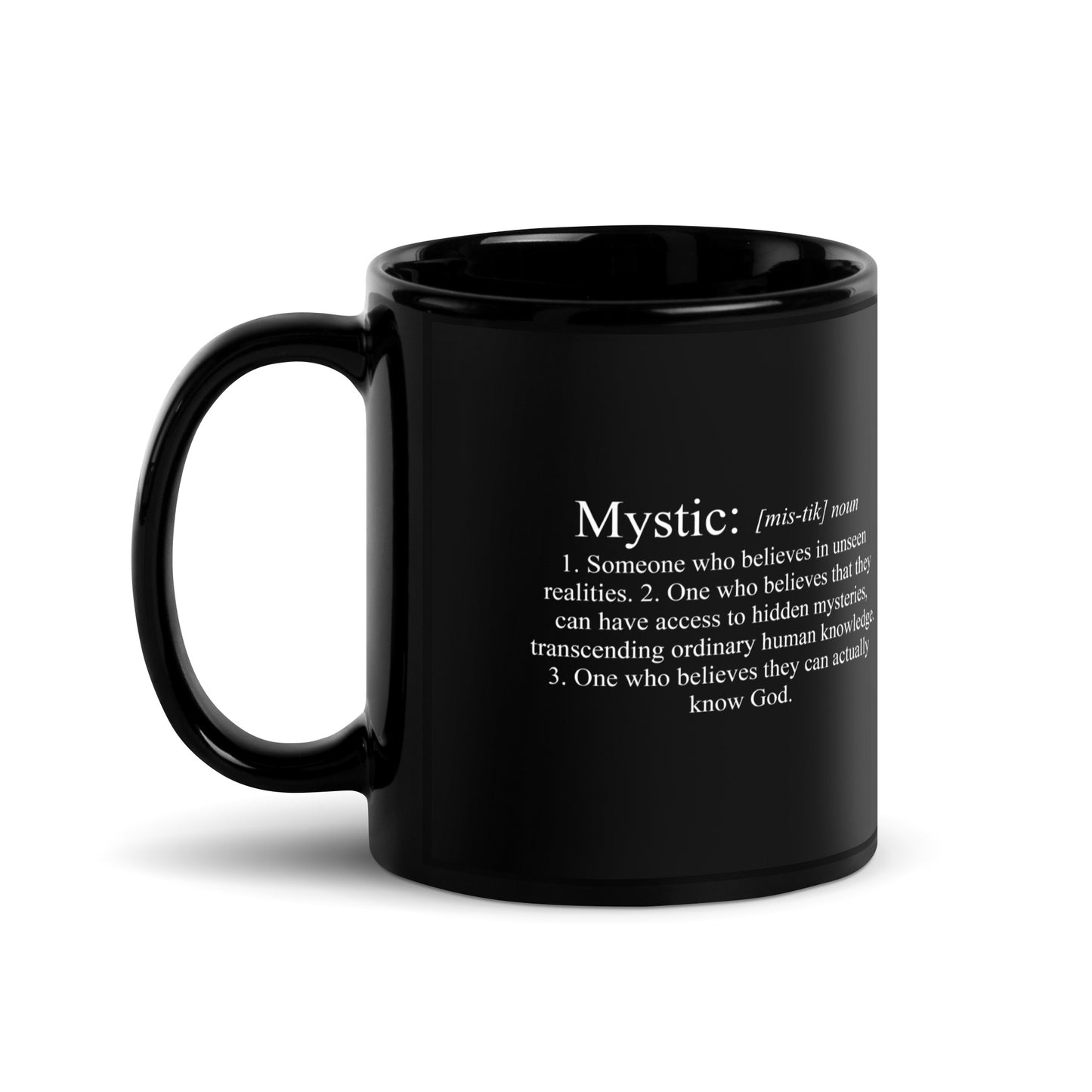 Mystic - Black Glossy Mug