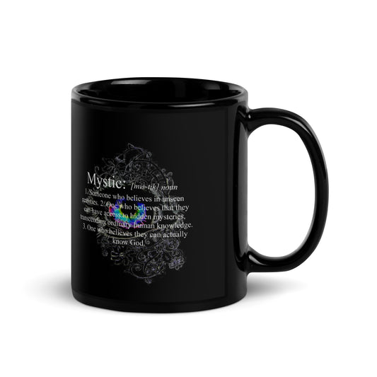 Definition of a Mystic Mug - Black Glossy Mug