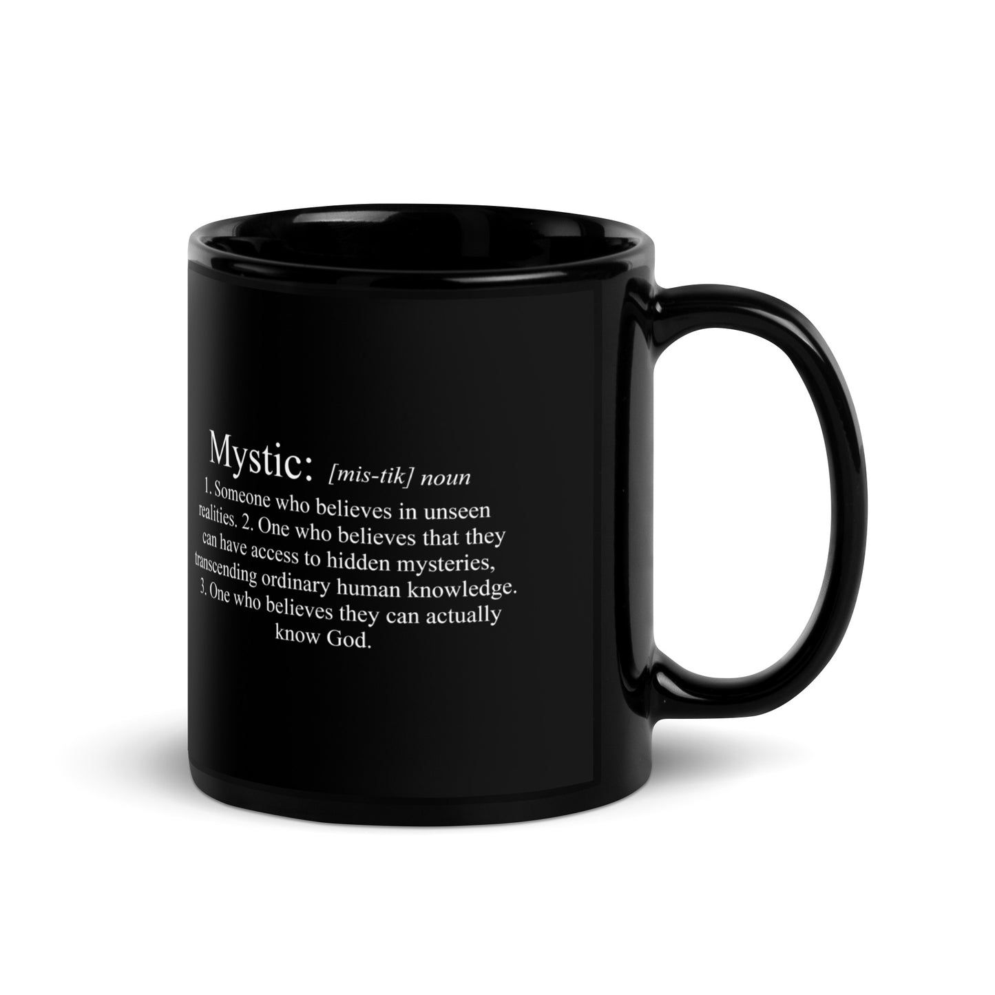 Mystic - Black Glossy Mug