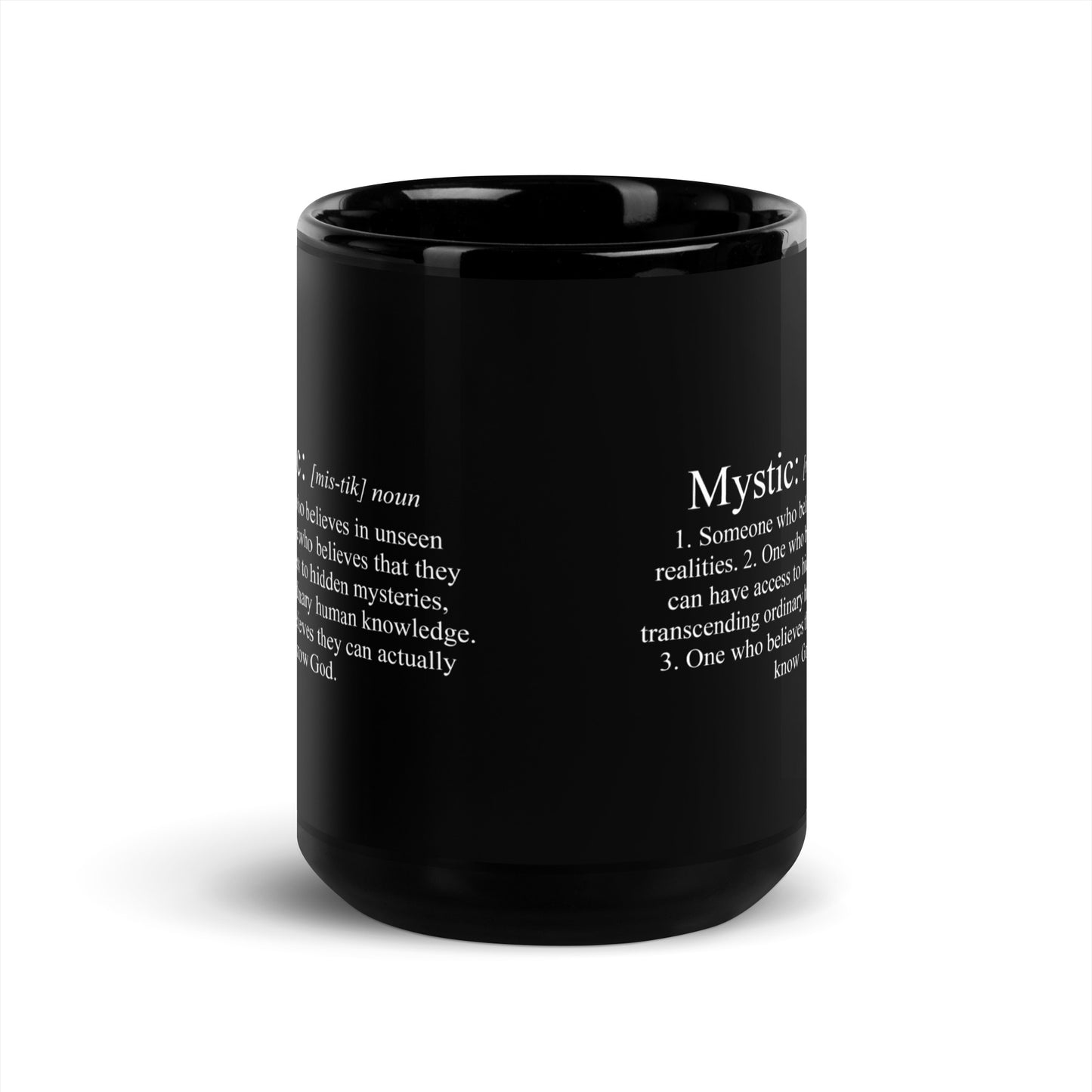 Mystic - Black Glossy Mug