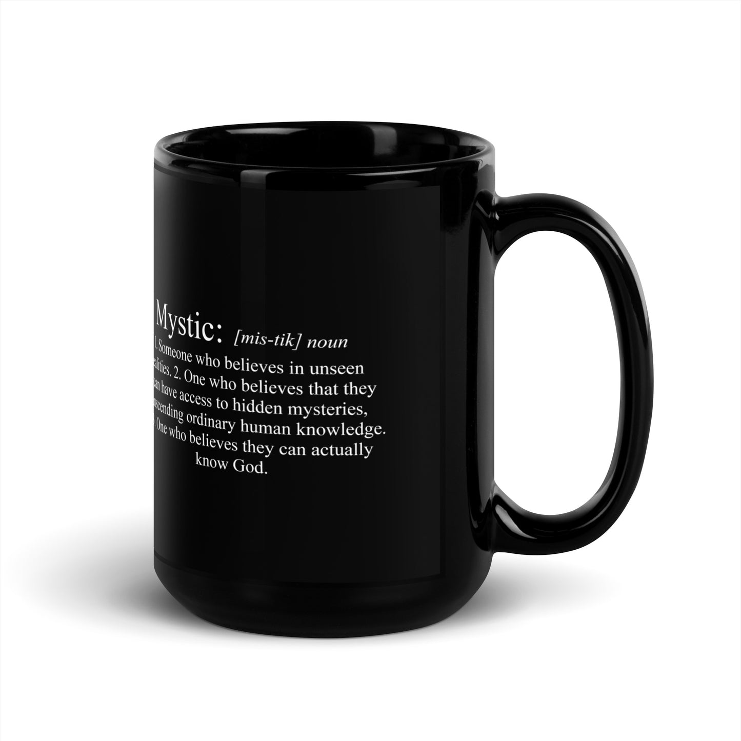 Mystic - Black Glossy Mug