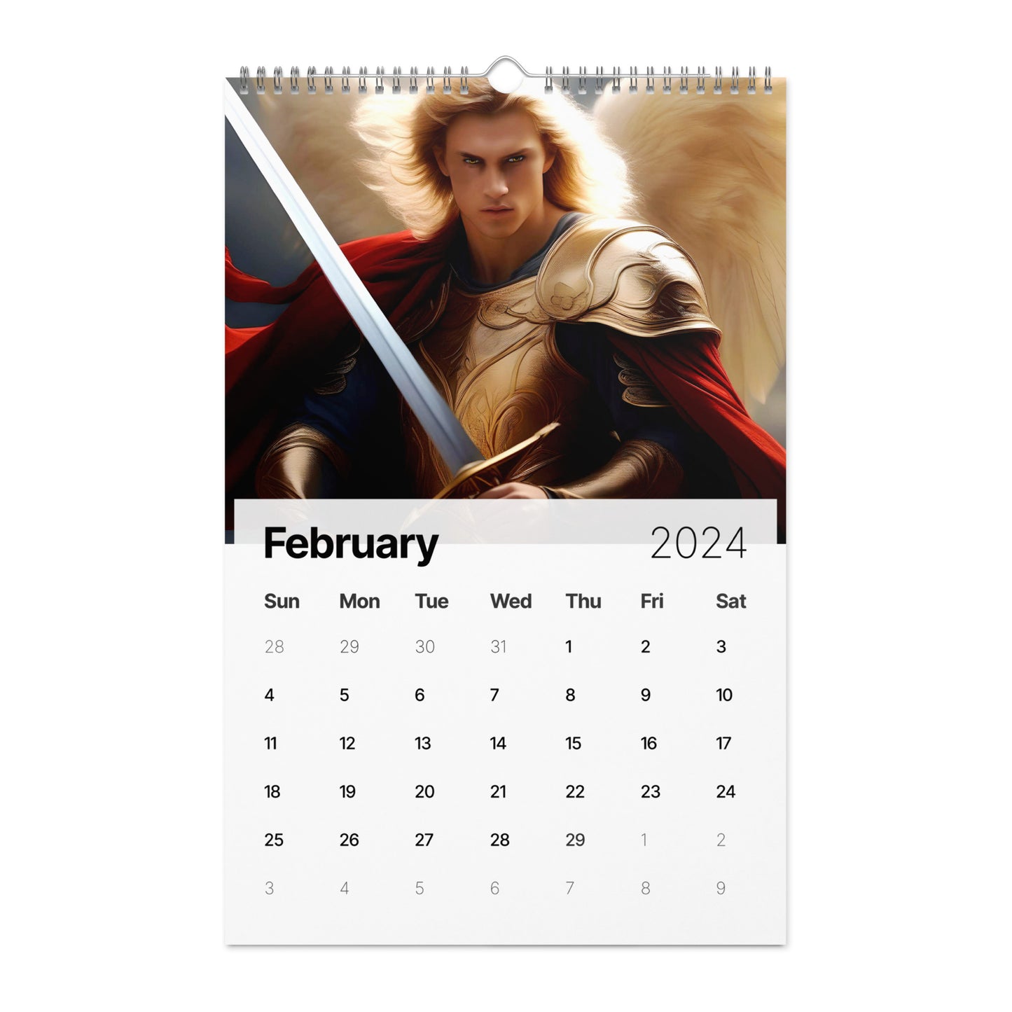 Angels of God - Wall calendar (2024)