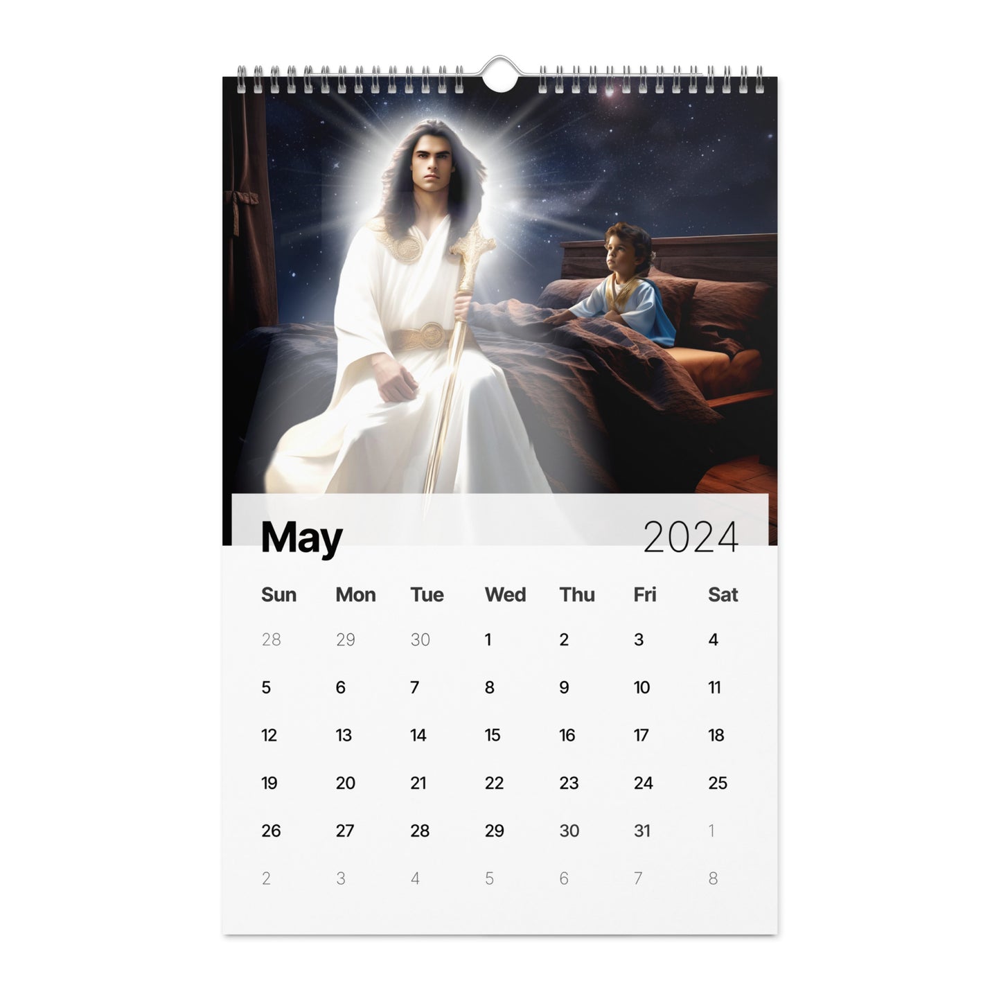 Angels of God - Wall calendar (2024)