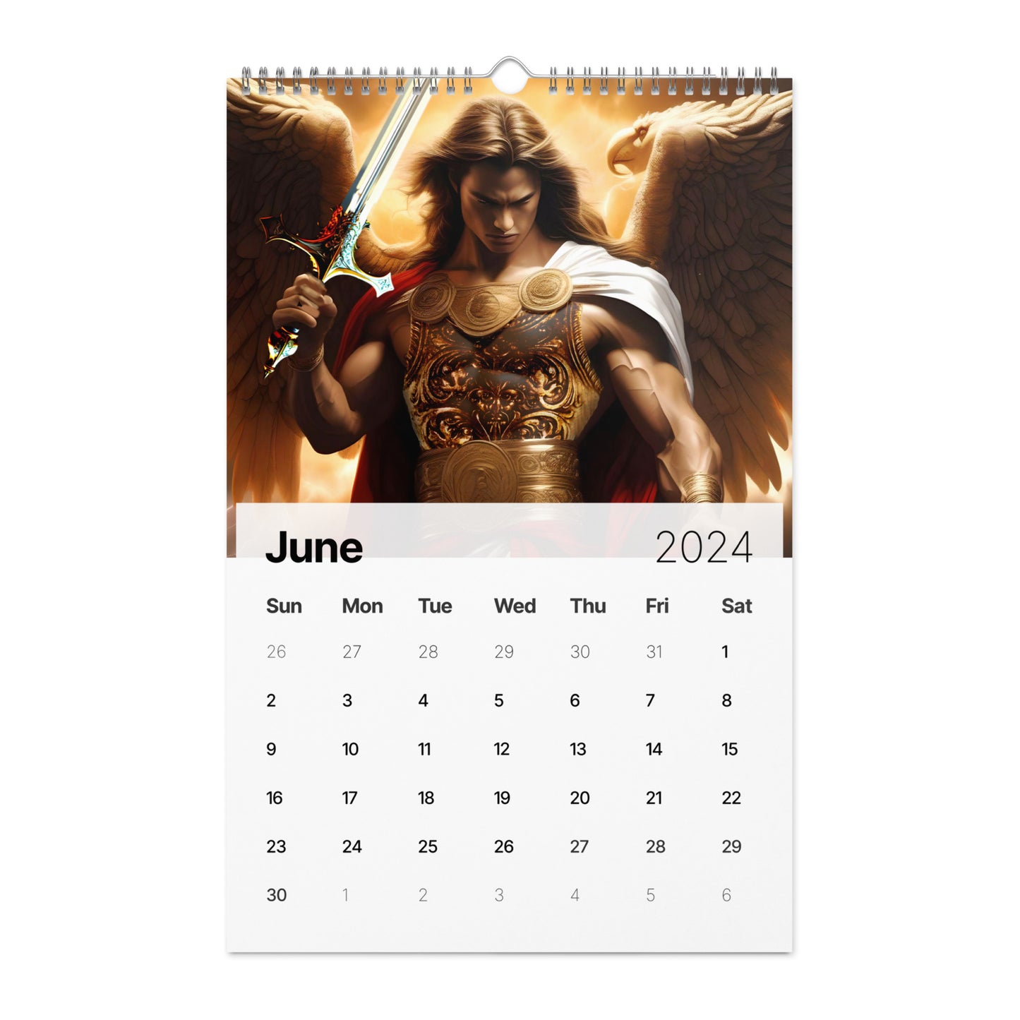 Angels of God - Wall calendar (2024)