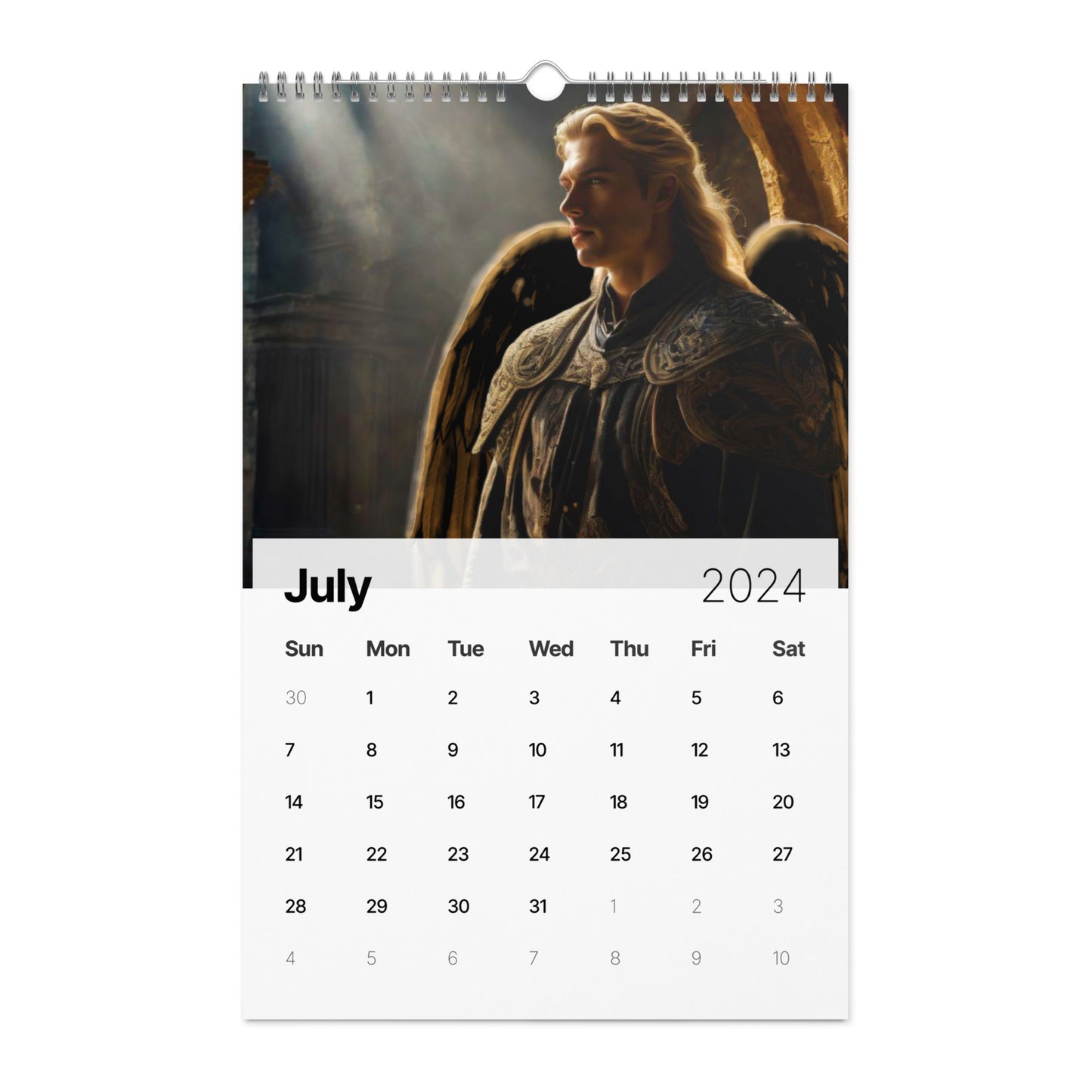 Angels of God - Wall calendar (2024)