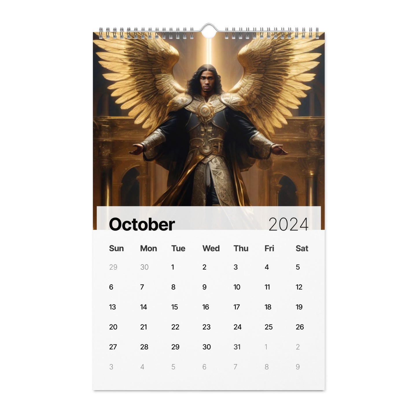 Angels of God - Wall calendar (2024)