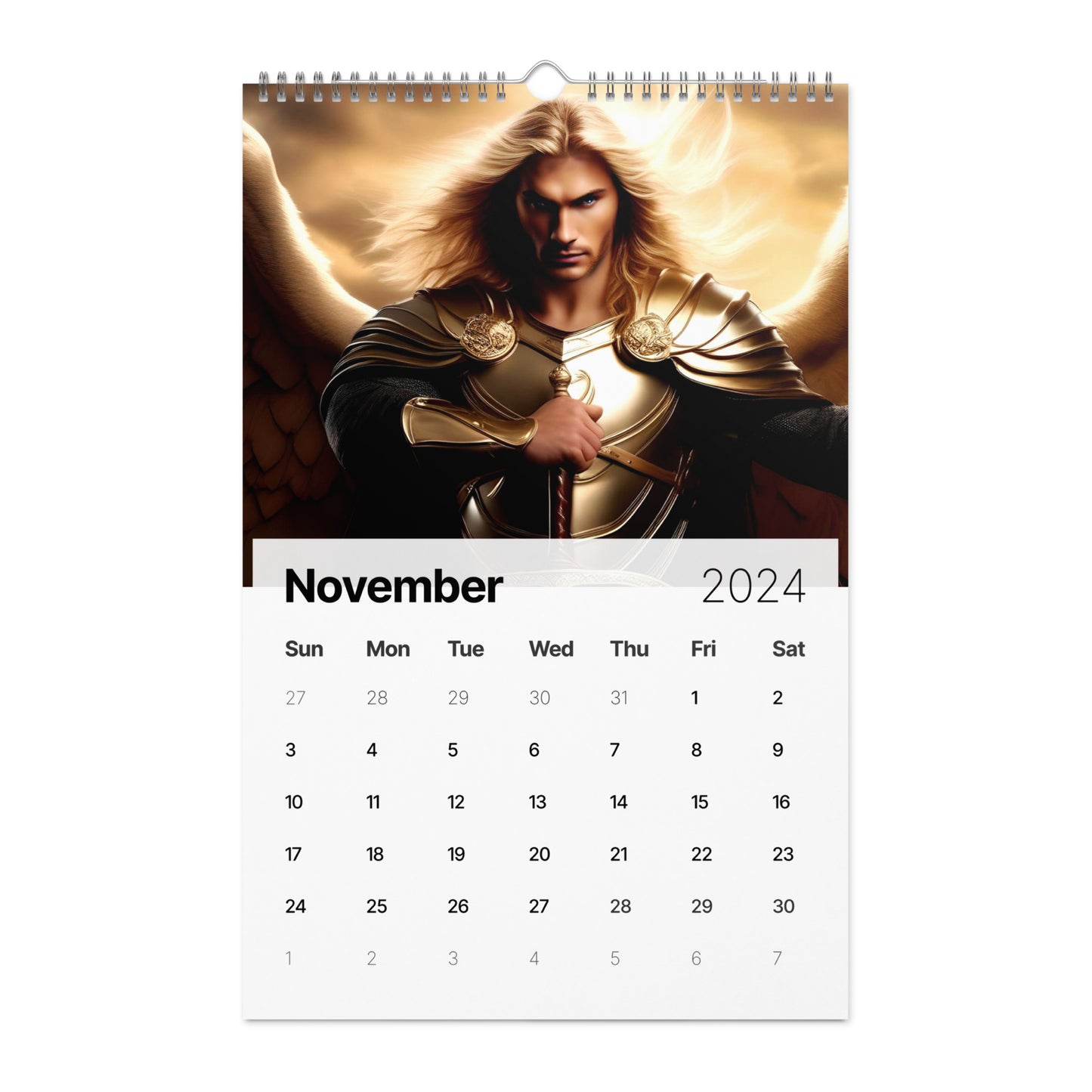 Angels of God - Wall calendar (2024)