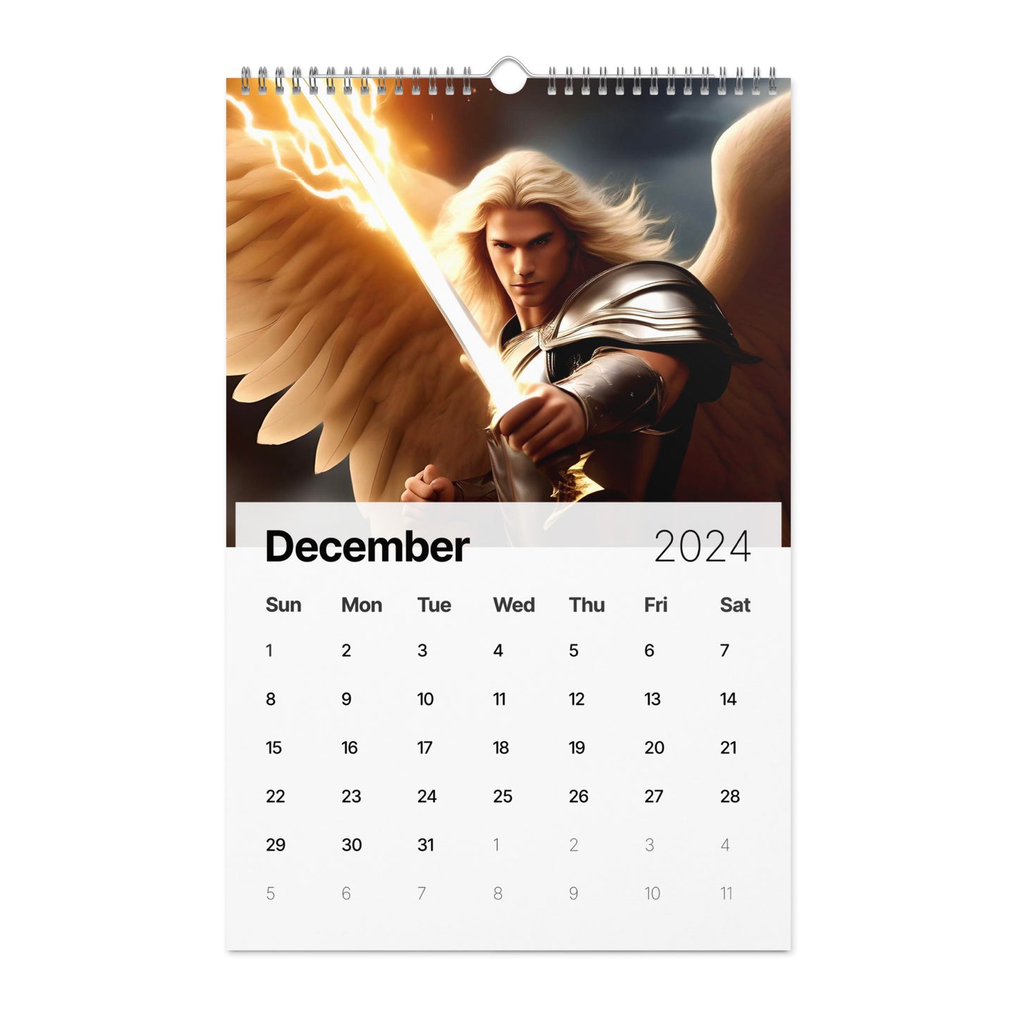 Angels of God - Wall calendar (2024)