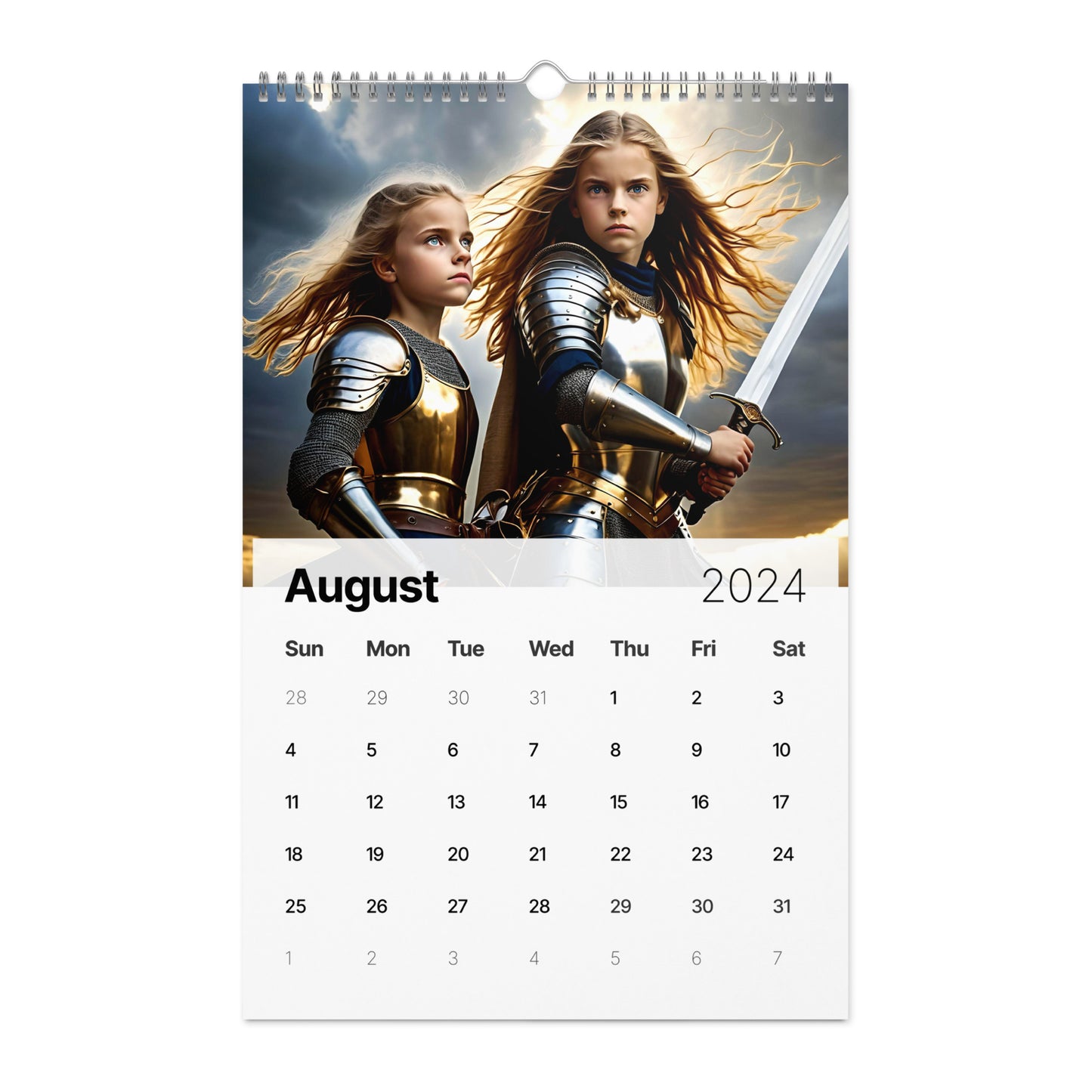 Warriors - Wall calendar (2024)