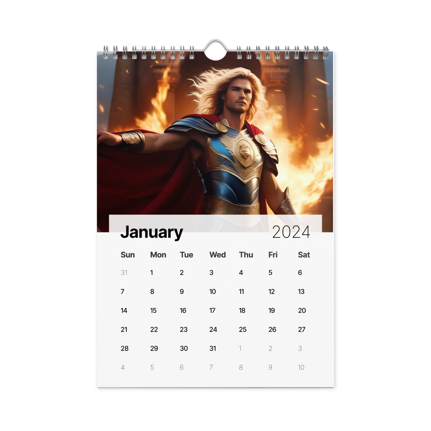 Angels of God - Wall calendar (2024)