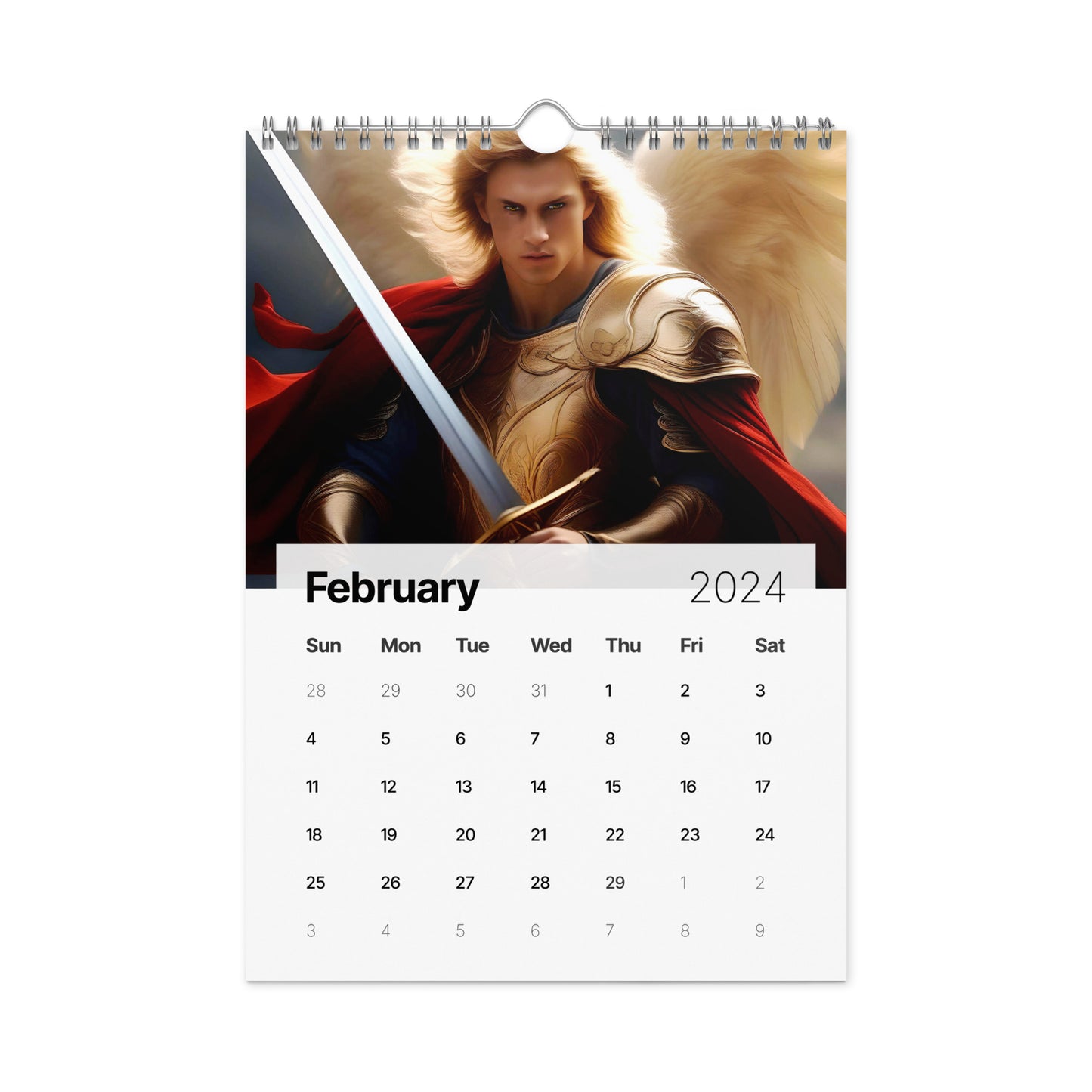 Angels of God - Wall calendar (2024)