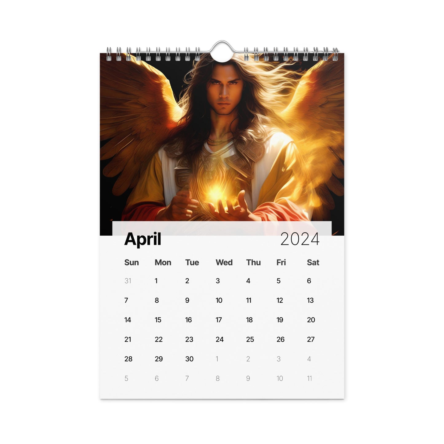 Angels of God - Wall calendar (2024)