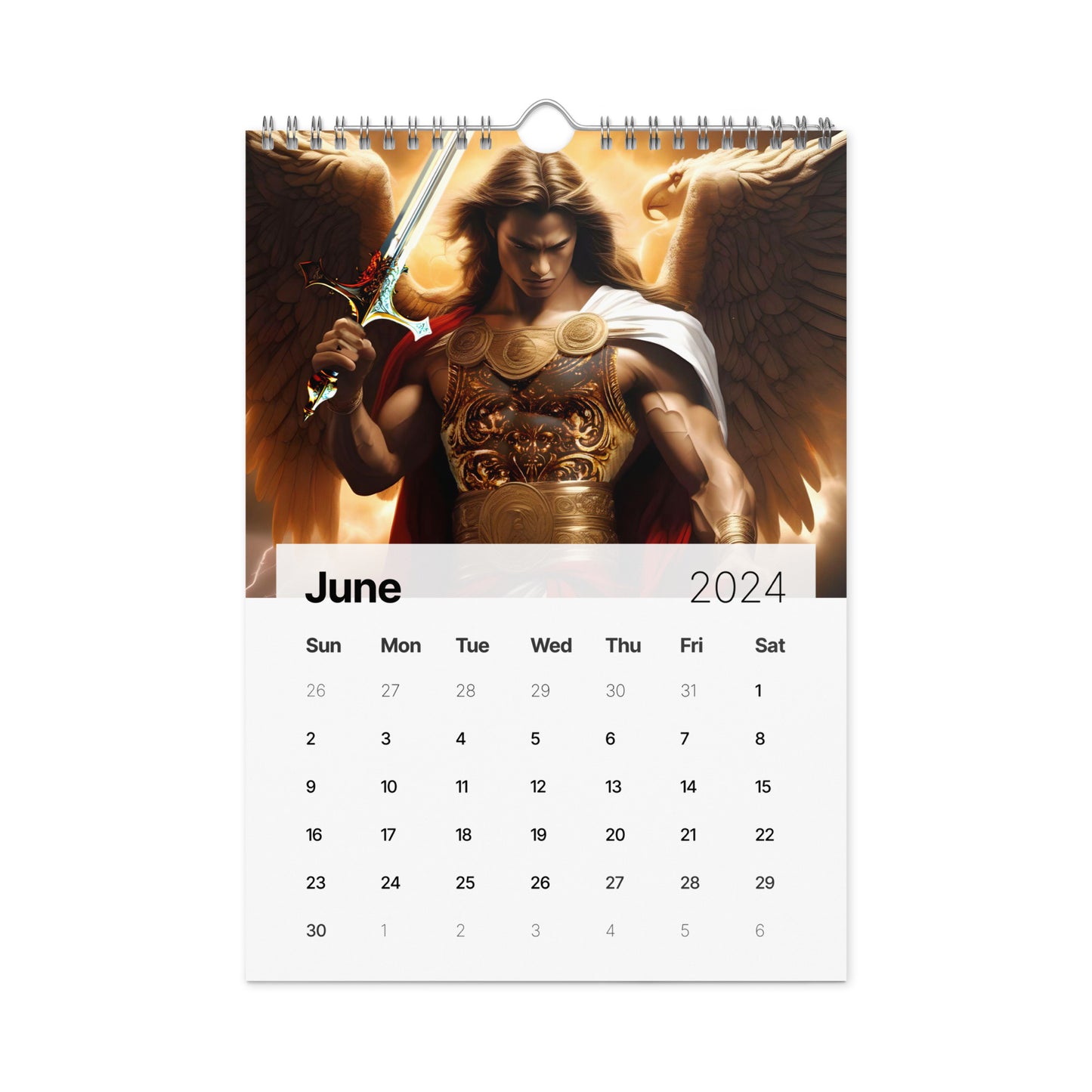 Angels of God - Wall calendar (2024)