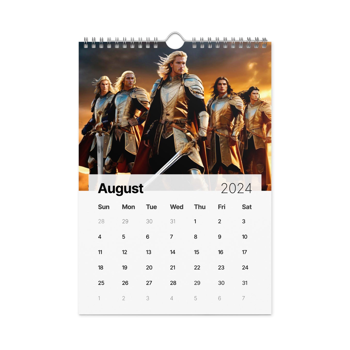 Angels of God - Wall calendar (2024)