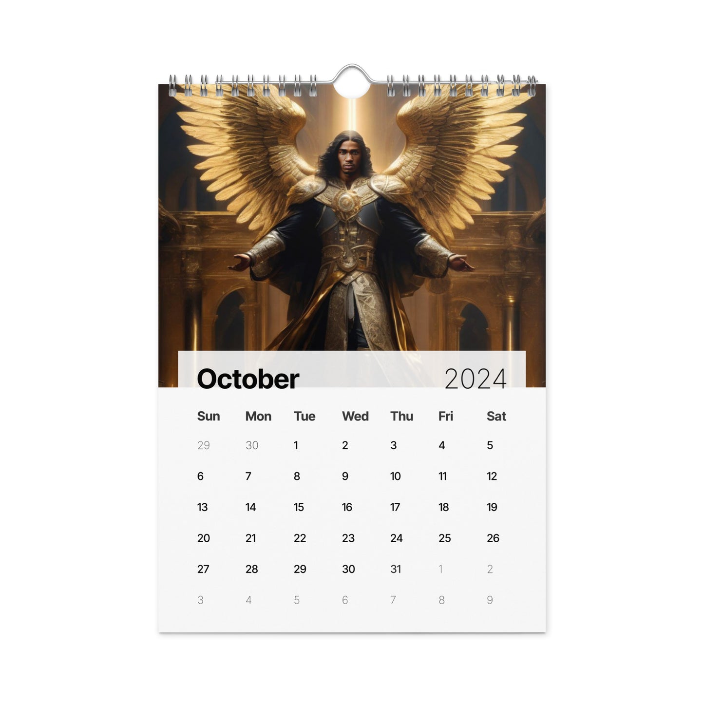 Angels of God - Wall calendar (2024)