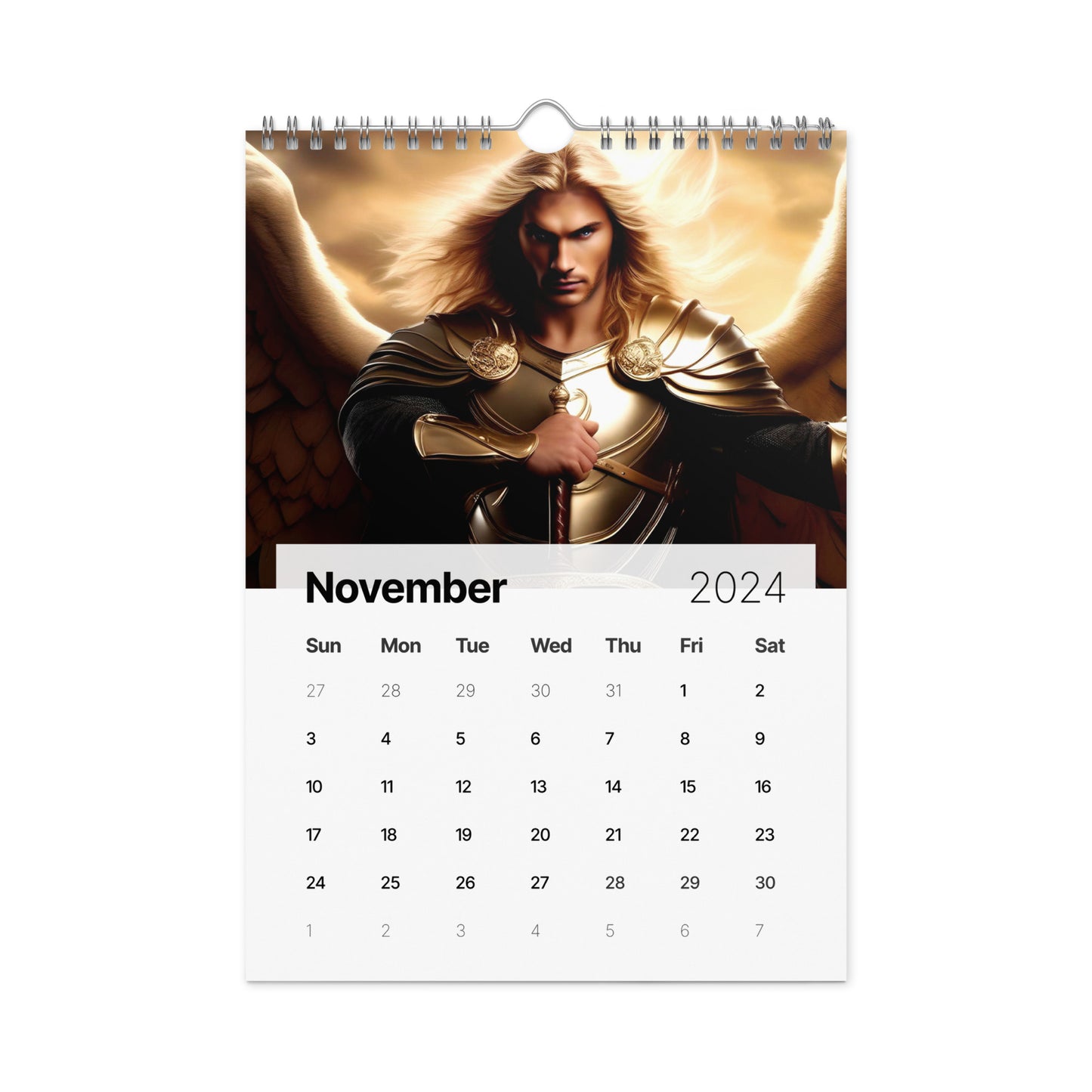 Angels of God - Wall calendar (2024)