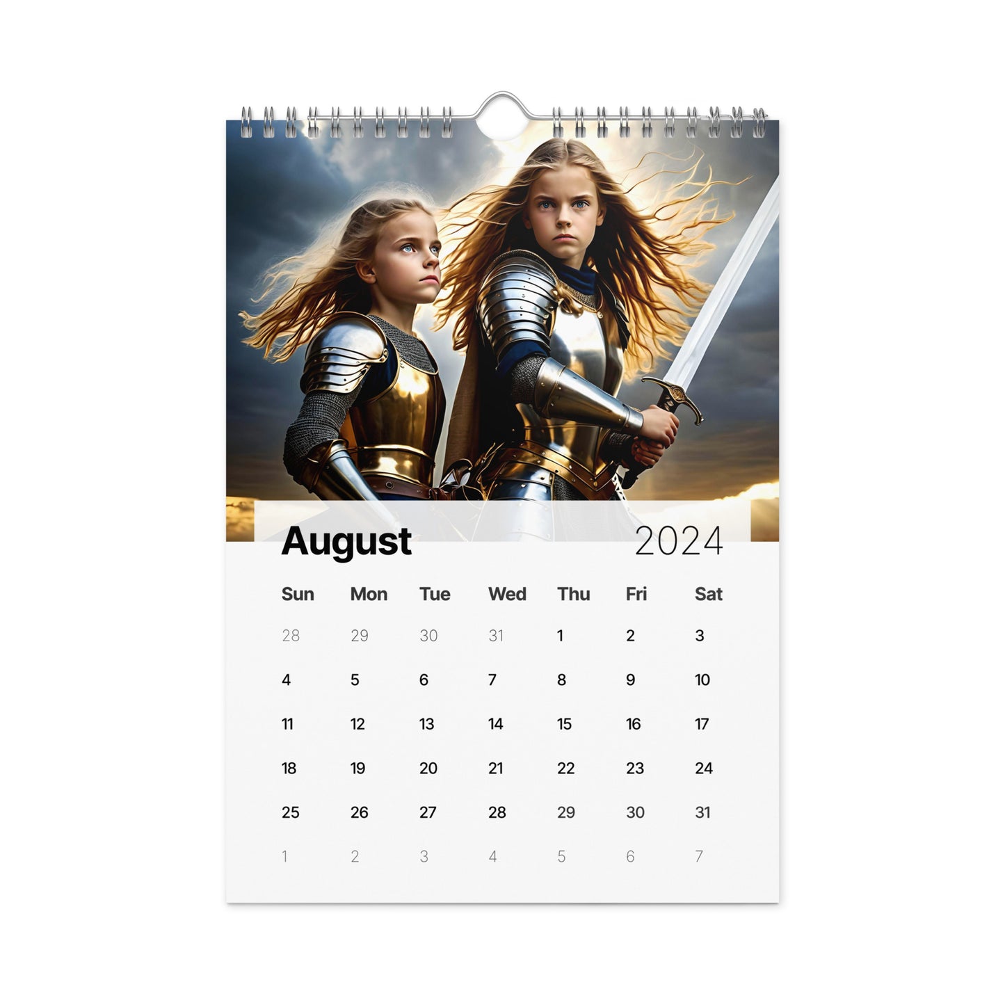 Warriors - Wall calendar (2024)