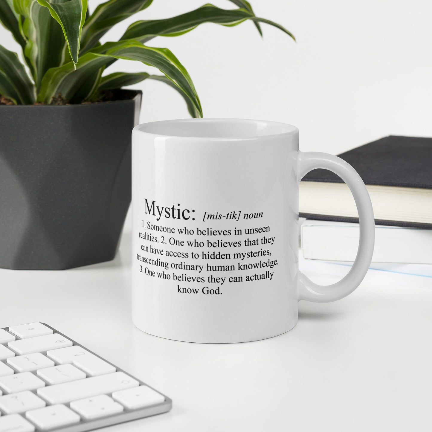 Mystic Definition - White glossy mug