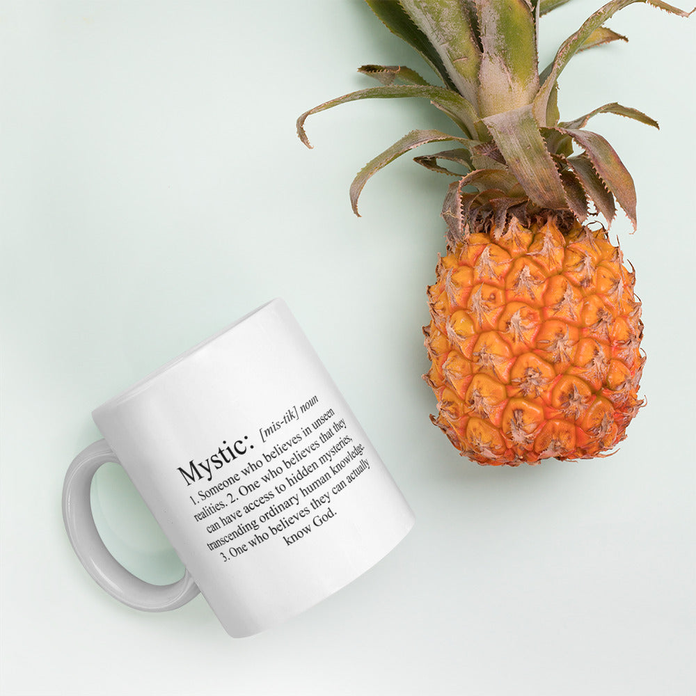 Mystic Definition - White glossy mug