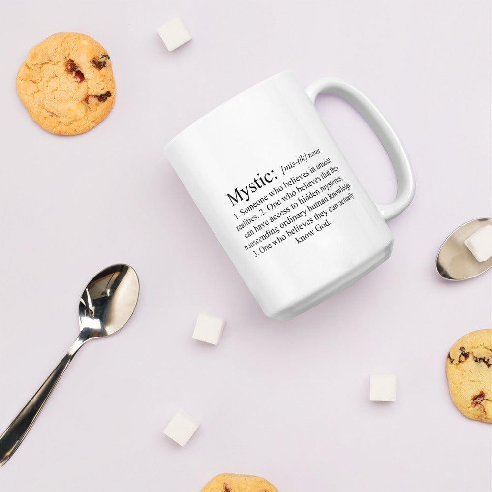 Mystic Definition - White glossy mug