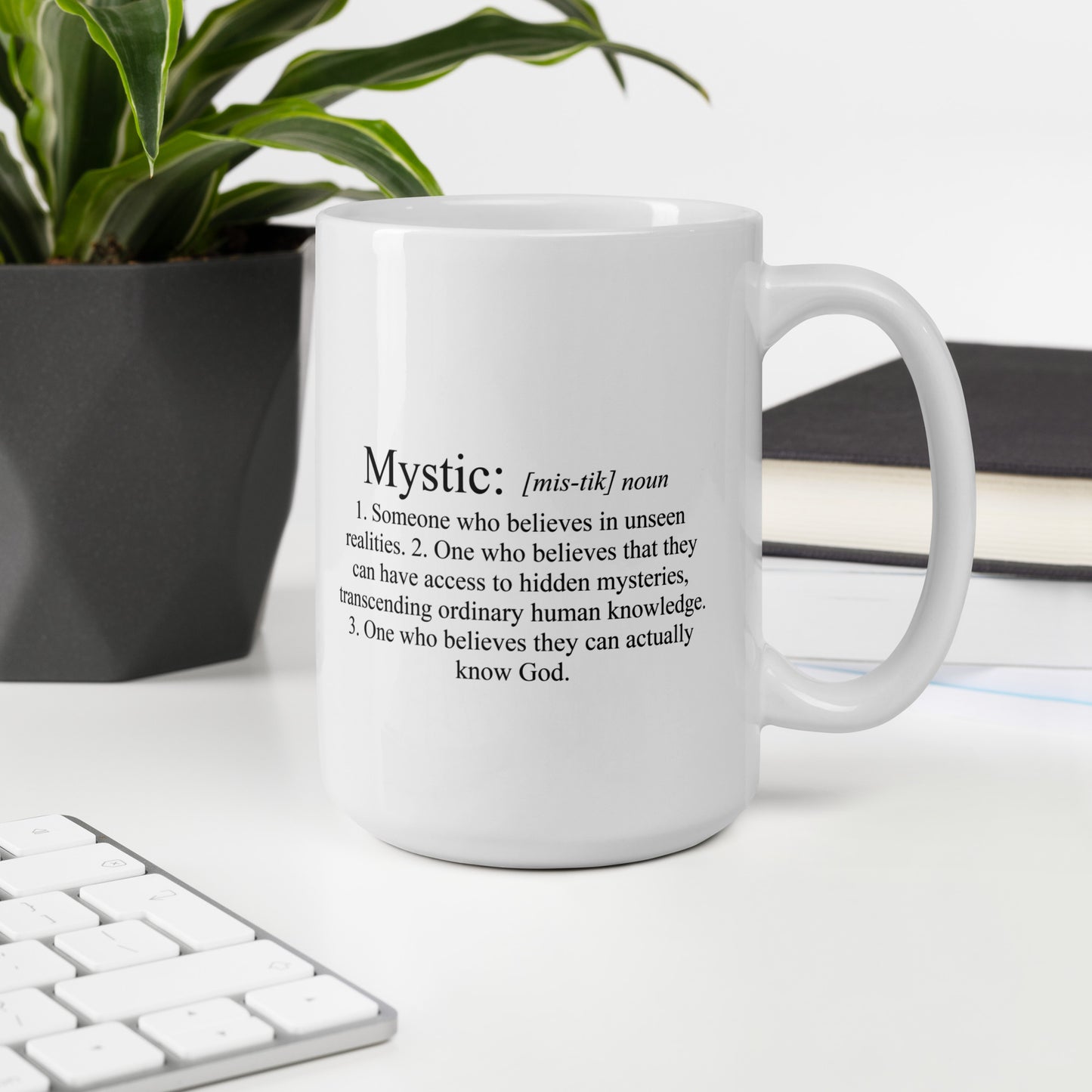 Mystic Definition - White glossy mug