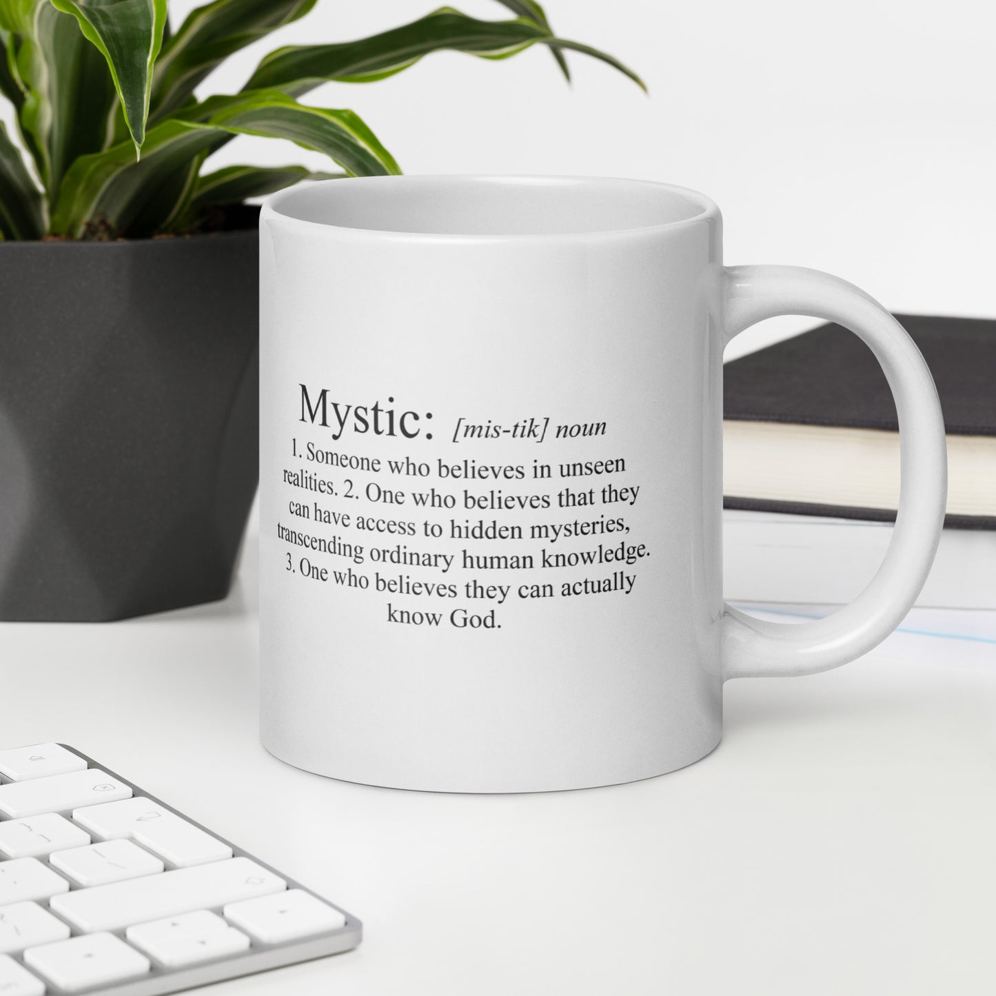 Mystic Definition - White glossy mug