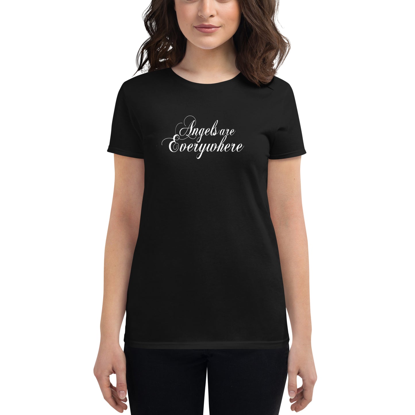 Angels are Everywhere - Women's short sleeve t-shirt