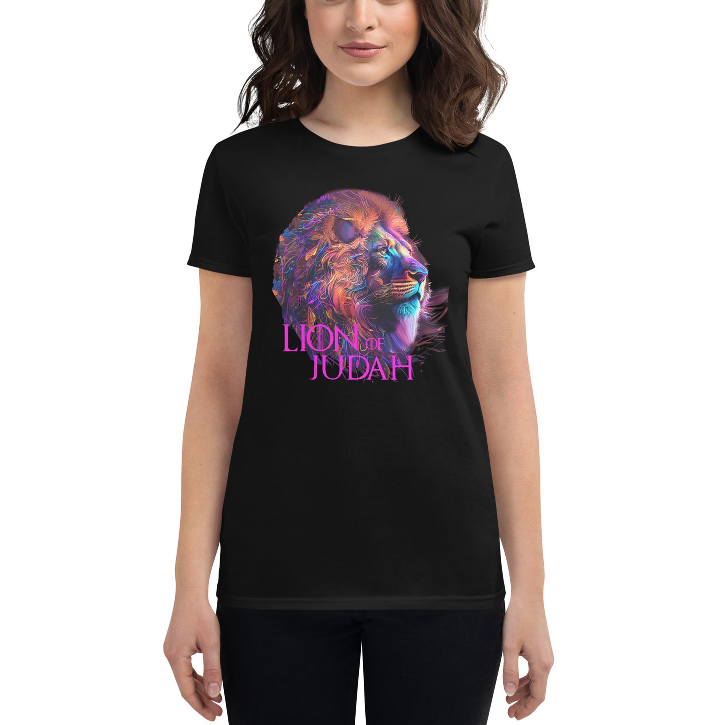 Lion of Judah - Women's short sleeve t-shirt