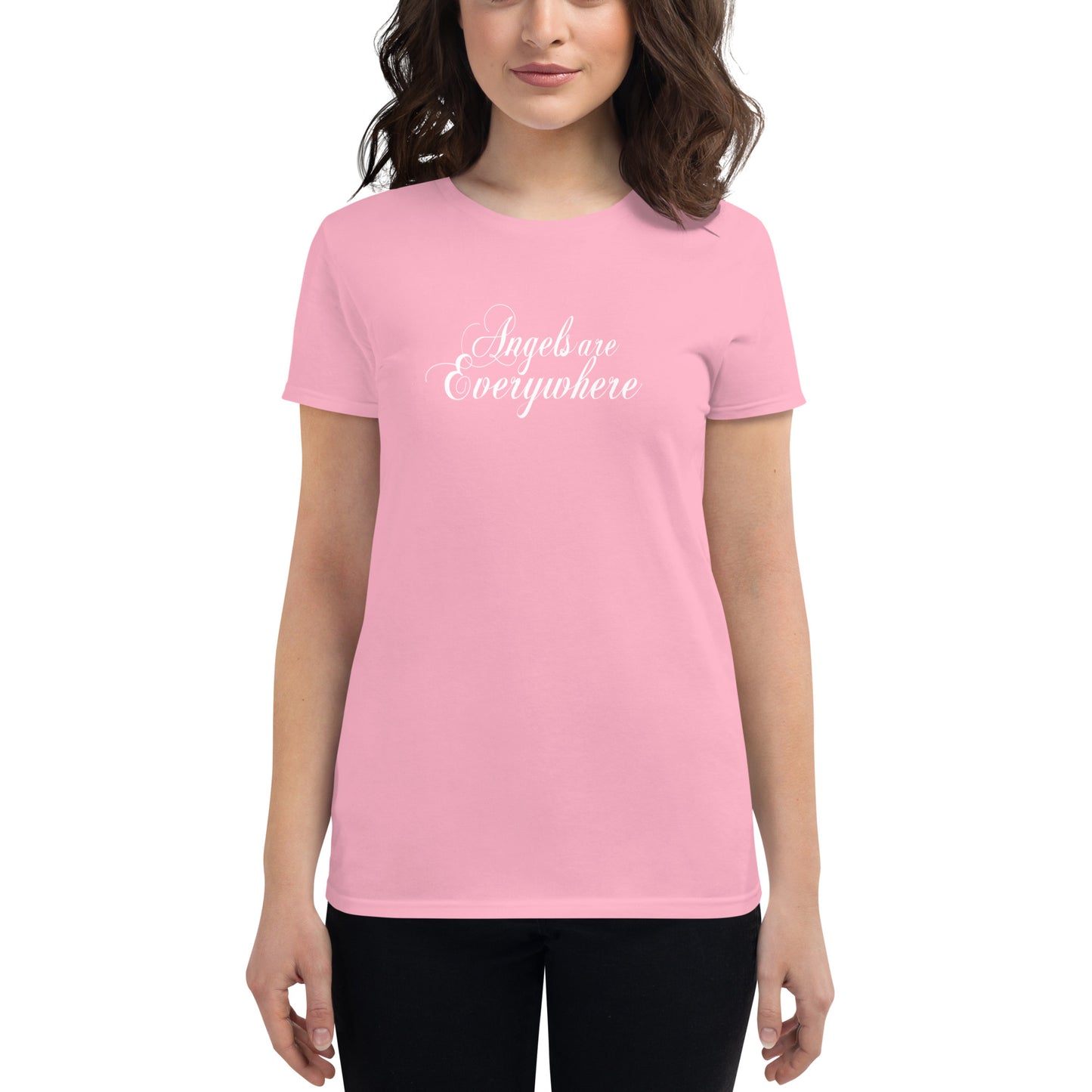 Angels are Everywhere - Women's short sleeve t-shirt