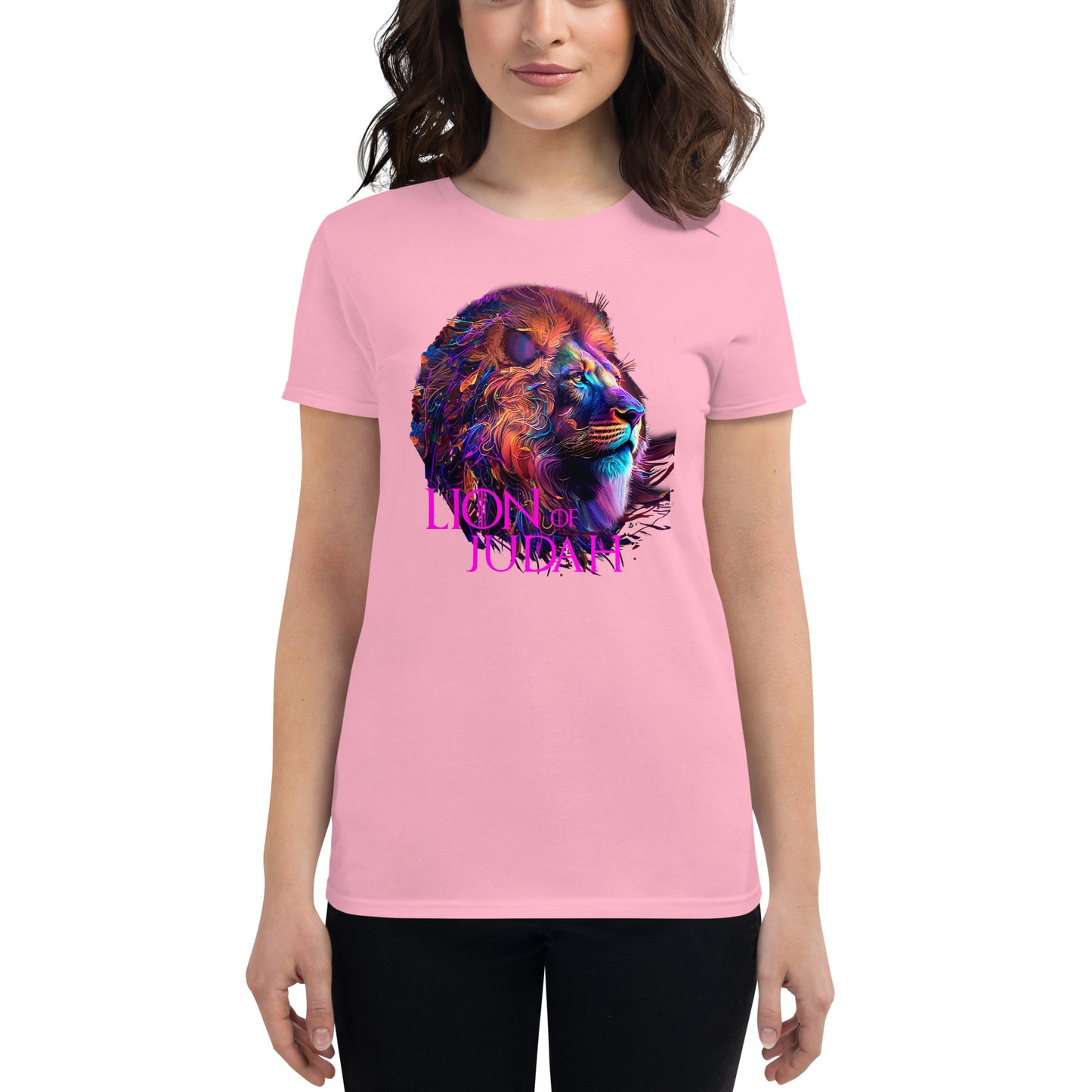 Lion of Judah - Women's short sleeve t-shirt