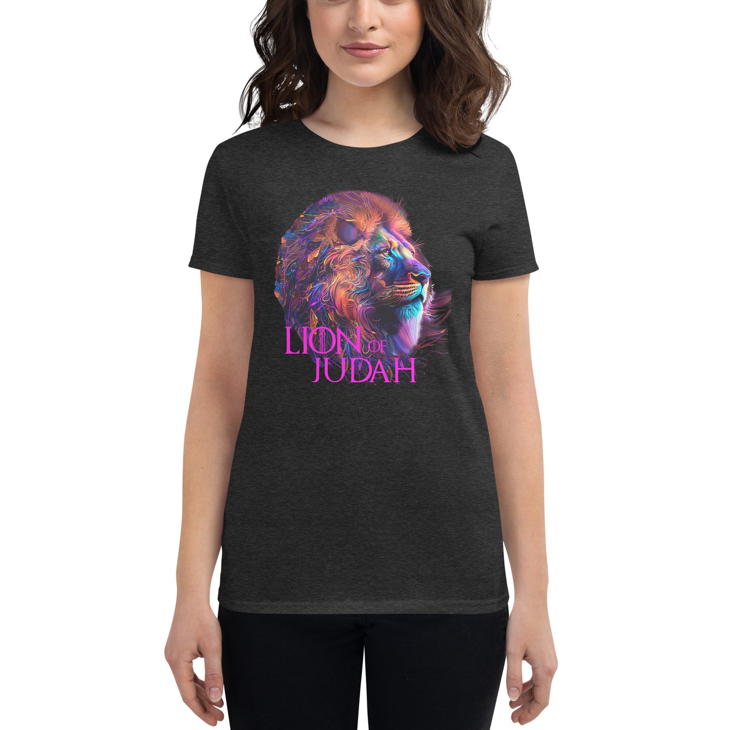 Lion of Judah - Women's short sleeve t-shirt