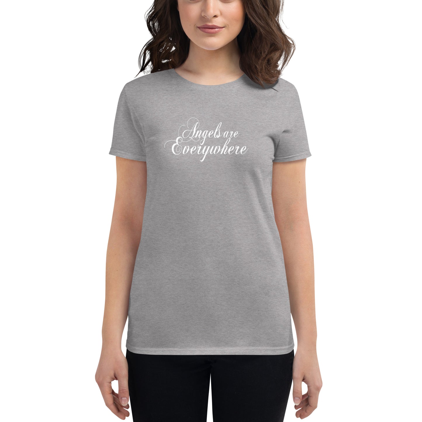 Angels are Everywhere - Women's short sleeve t-shirt