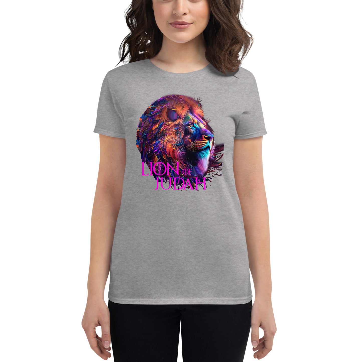 Lion of Judah - Women's short sleeve t-shirt