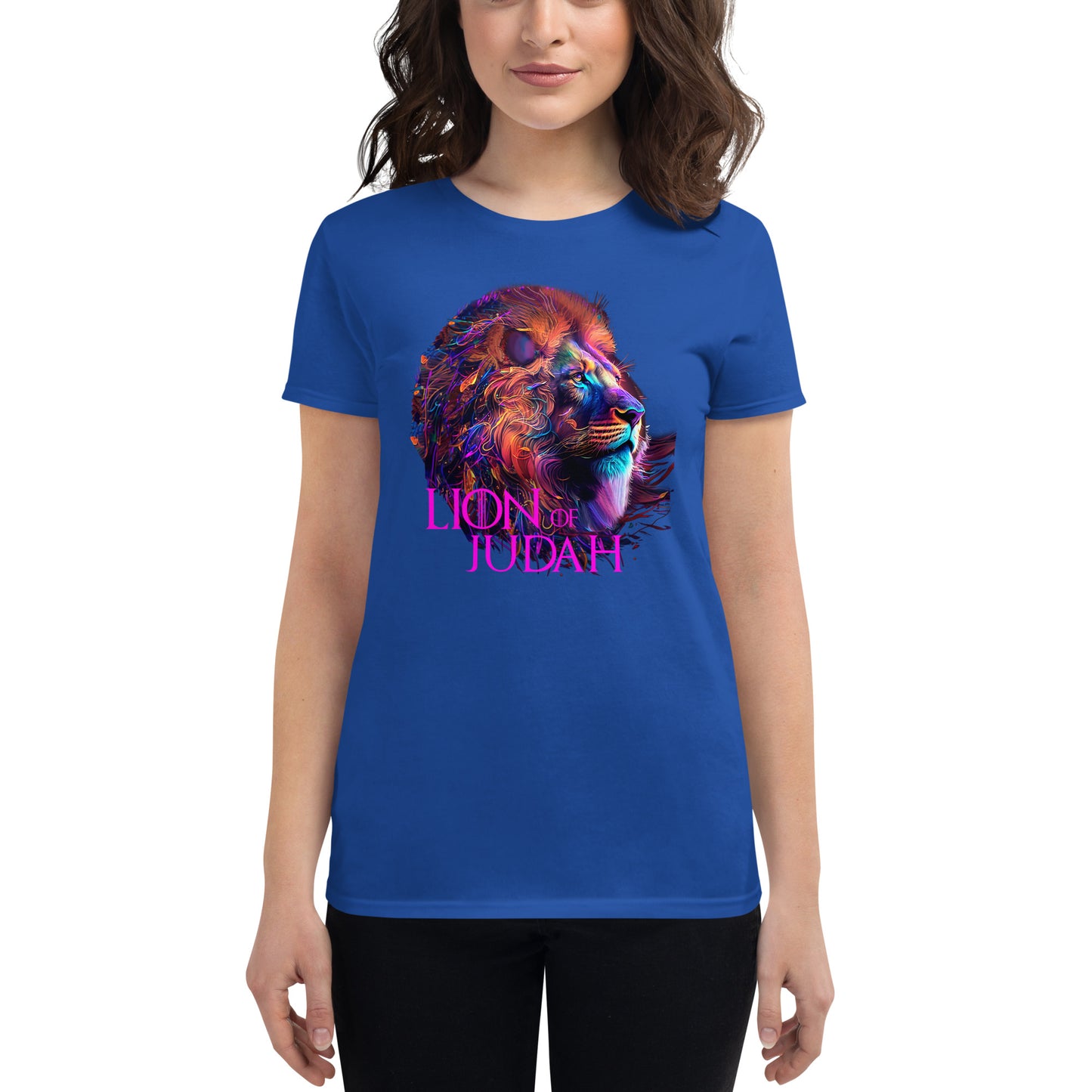 Lion of Judah - Women's short sleeve t-shirt