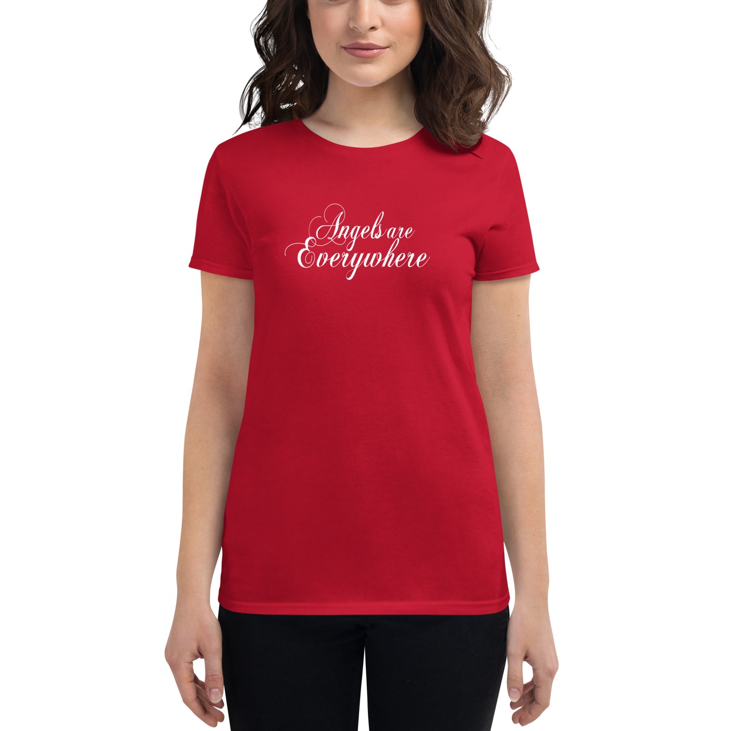 Angels are Everywhere - Women's short sleeve t-shirt