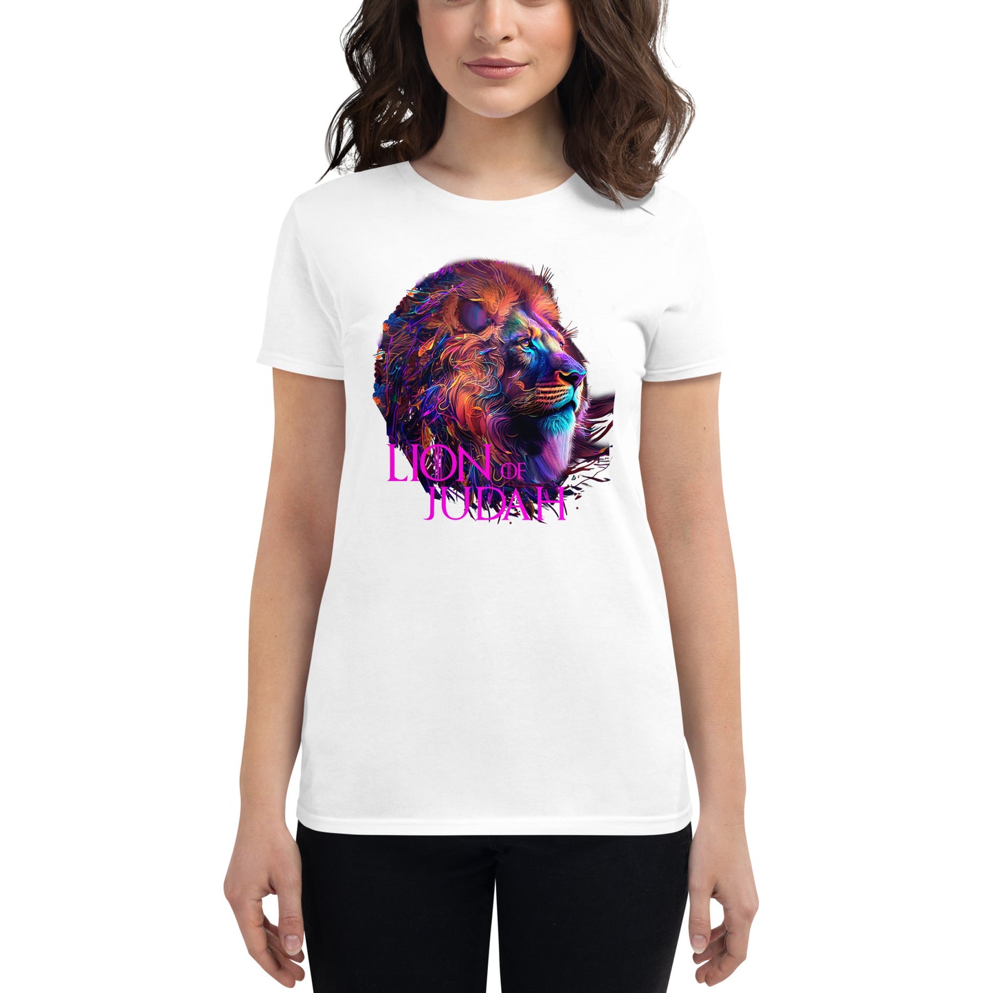 Lion of Judah - Women's short sleeve t-shirt