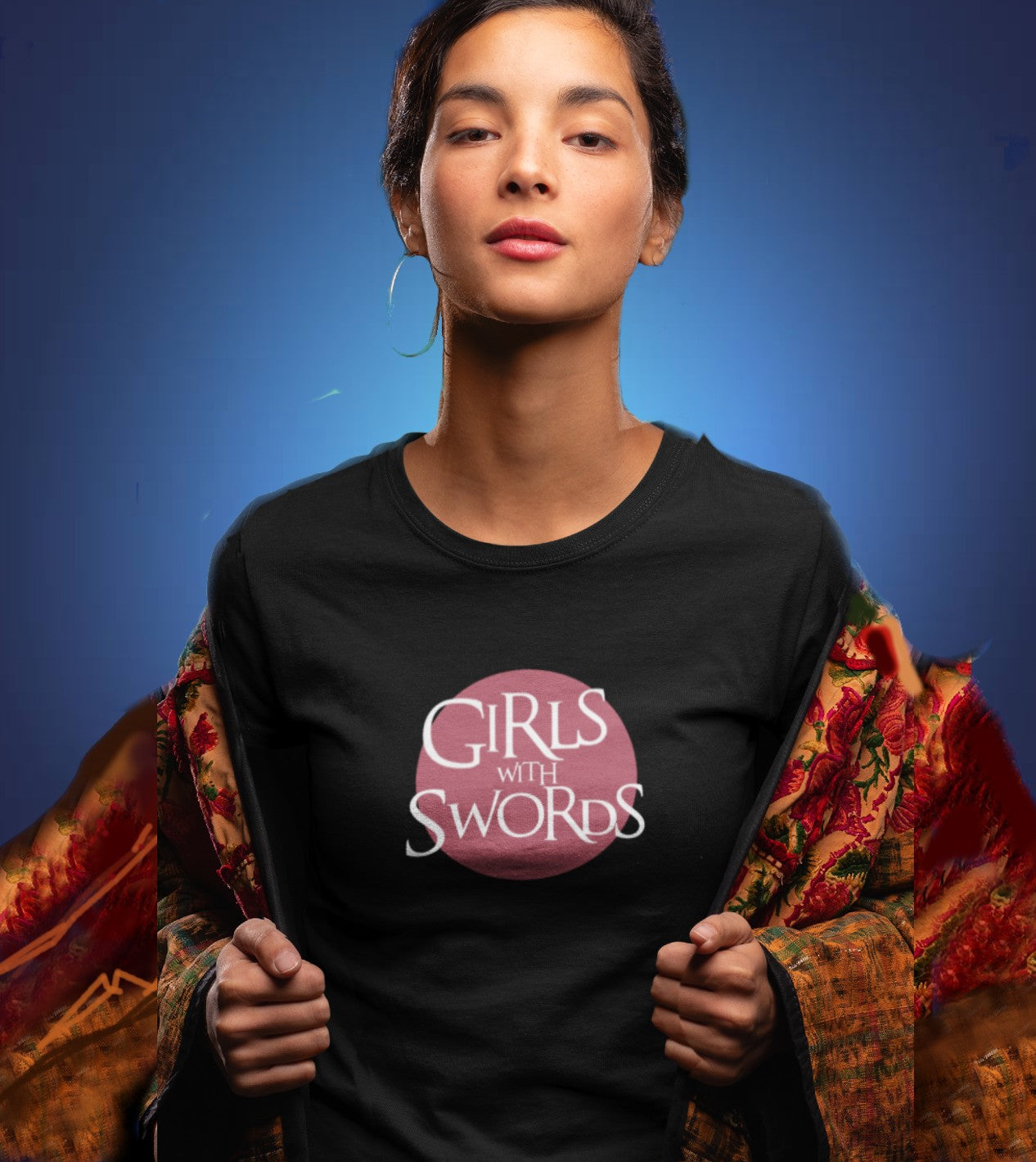 Womens - Girls with Swords - Women's Relaxed T-Shirt