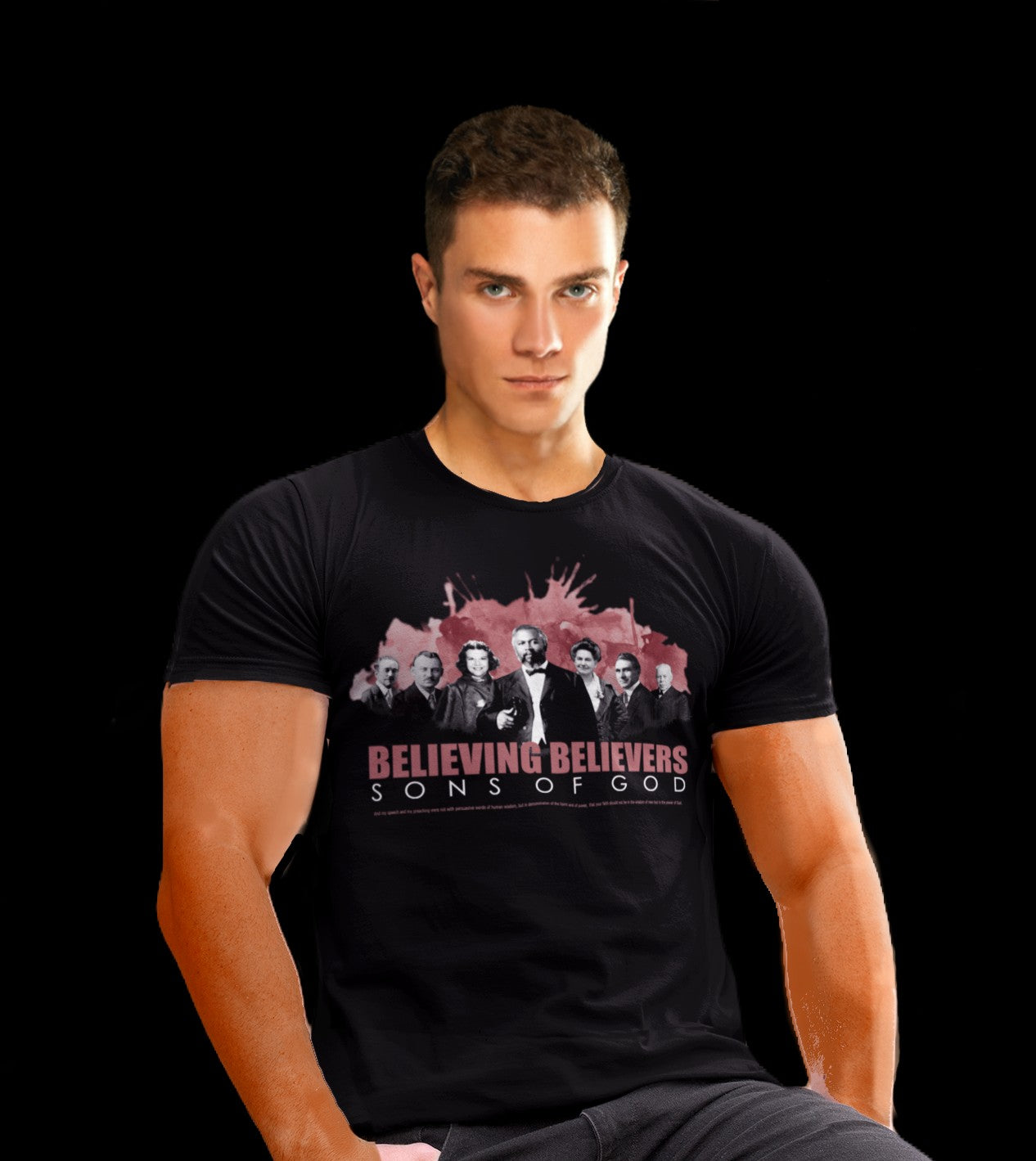 Mens - Believing Believers - Men’s premium heavyweight tee