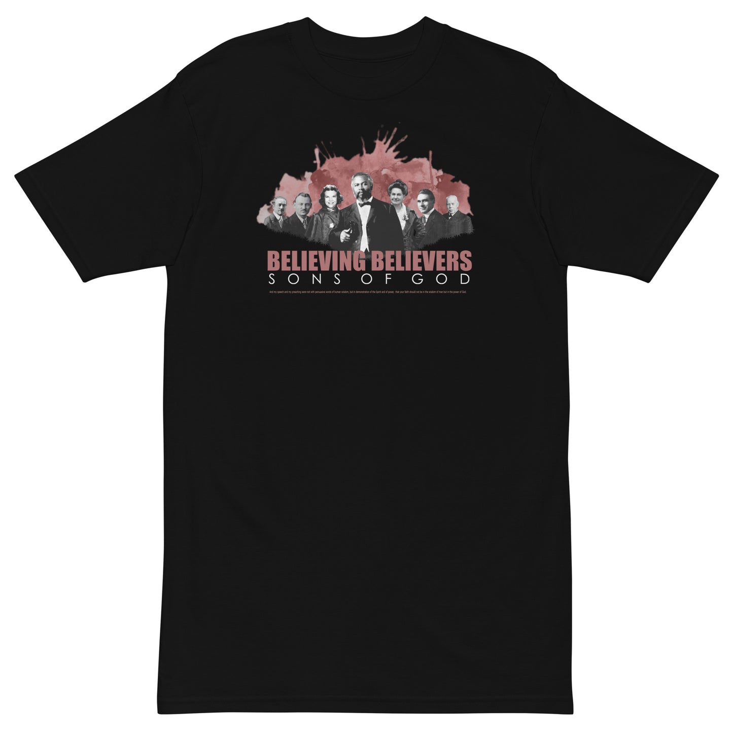 Mens - Believing Believers - Men’s premium heavyweight tee