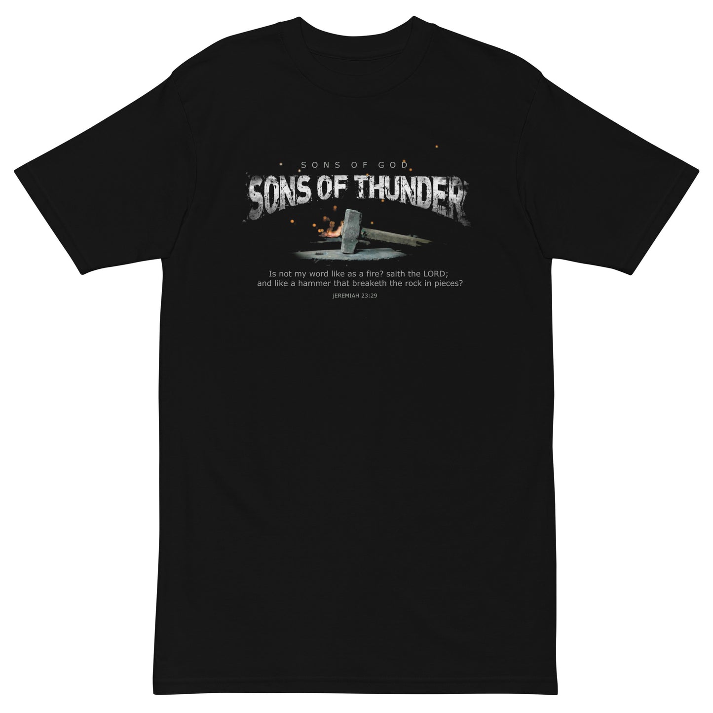 Mens - Sons of Thunder - Men’s premium heavyweight tee