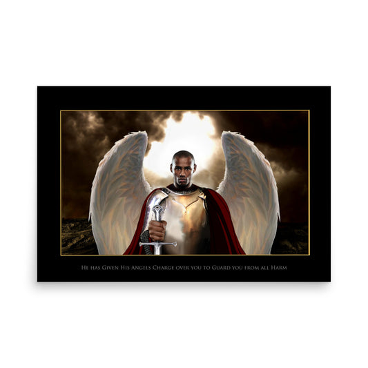 Guardian Angel - Photo paper poster