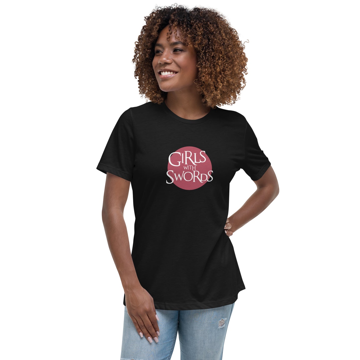 Womens - Girls with Swords - Women's Relaxed T-Shirt