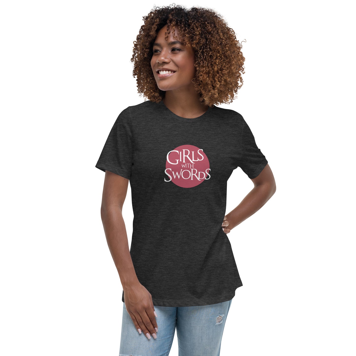 Womens - Girls with Swords - Women's Relaxed T-Shirt