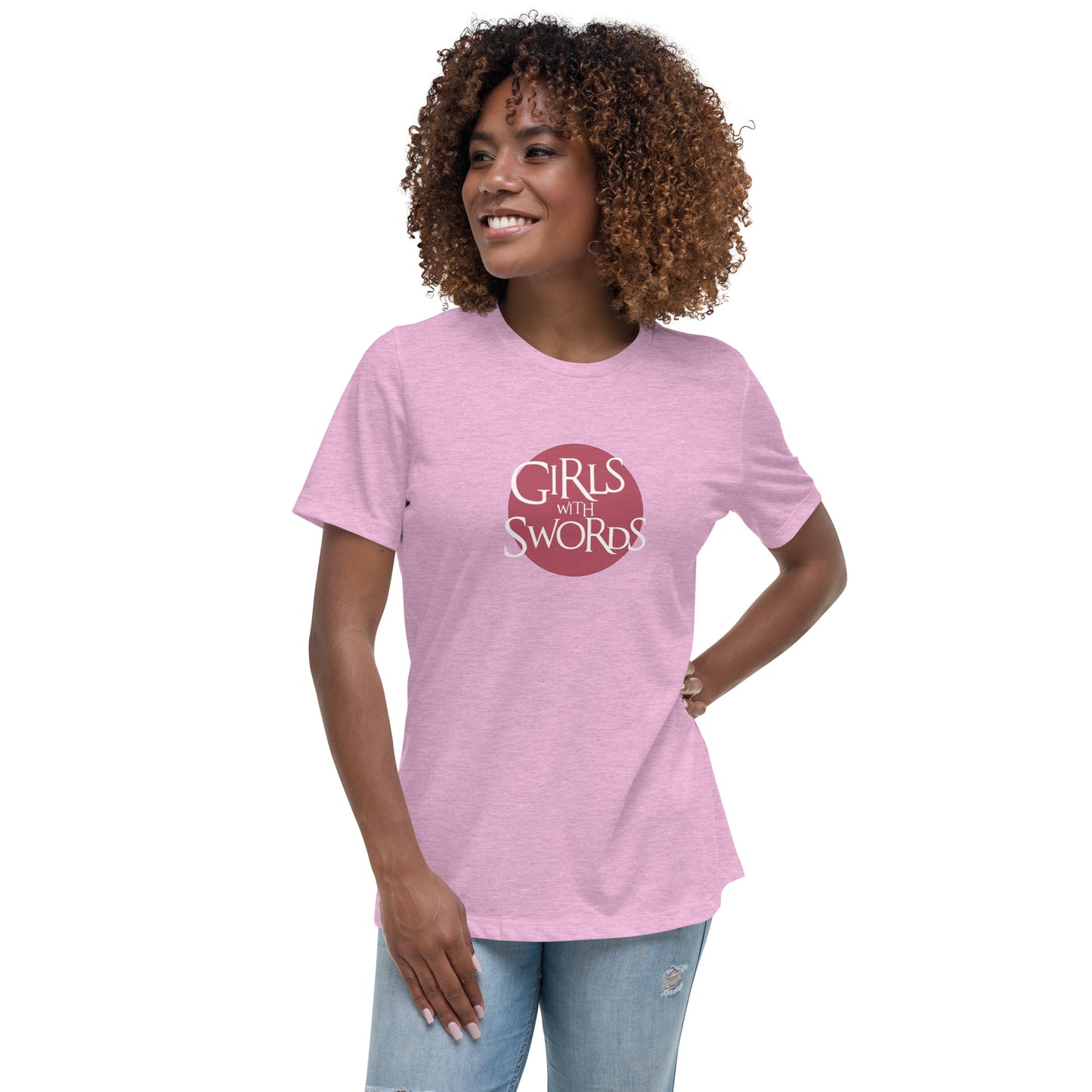 Womens - Girls with Swords - Women's Relaxed T-Shirt