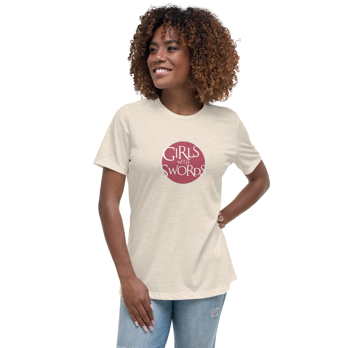 Womens - Girls with Swords - Women's Relaxed T-Shirt