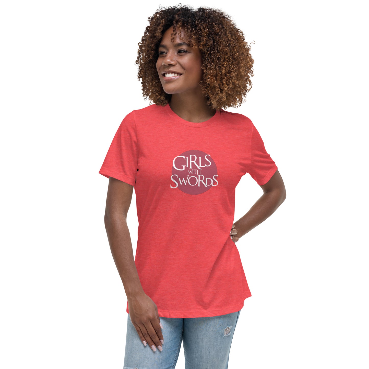 Womens - Girls with Swords - Women's Relaxed T-Shirt