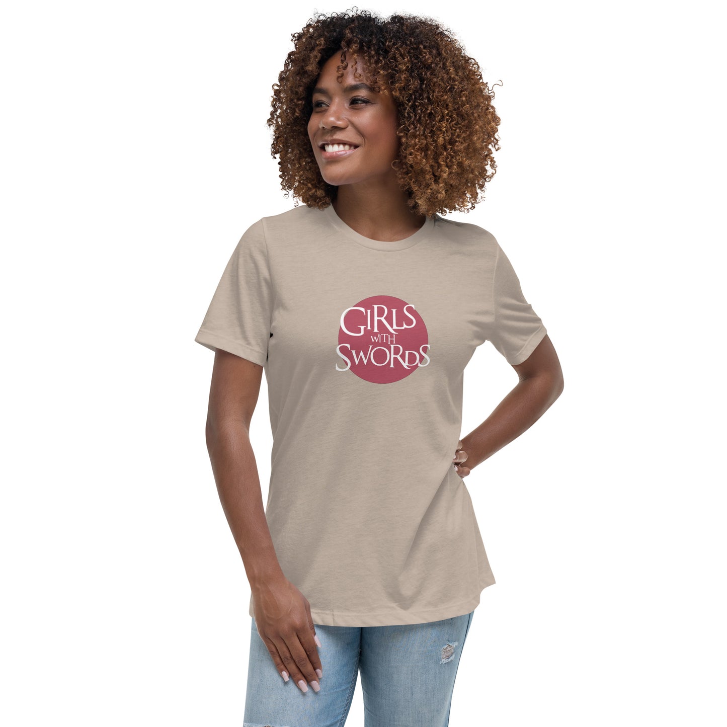 Womens - Girls with Swords - Women's Relaxed T-Shirt