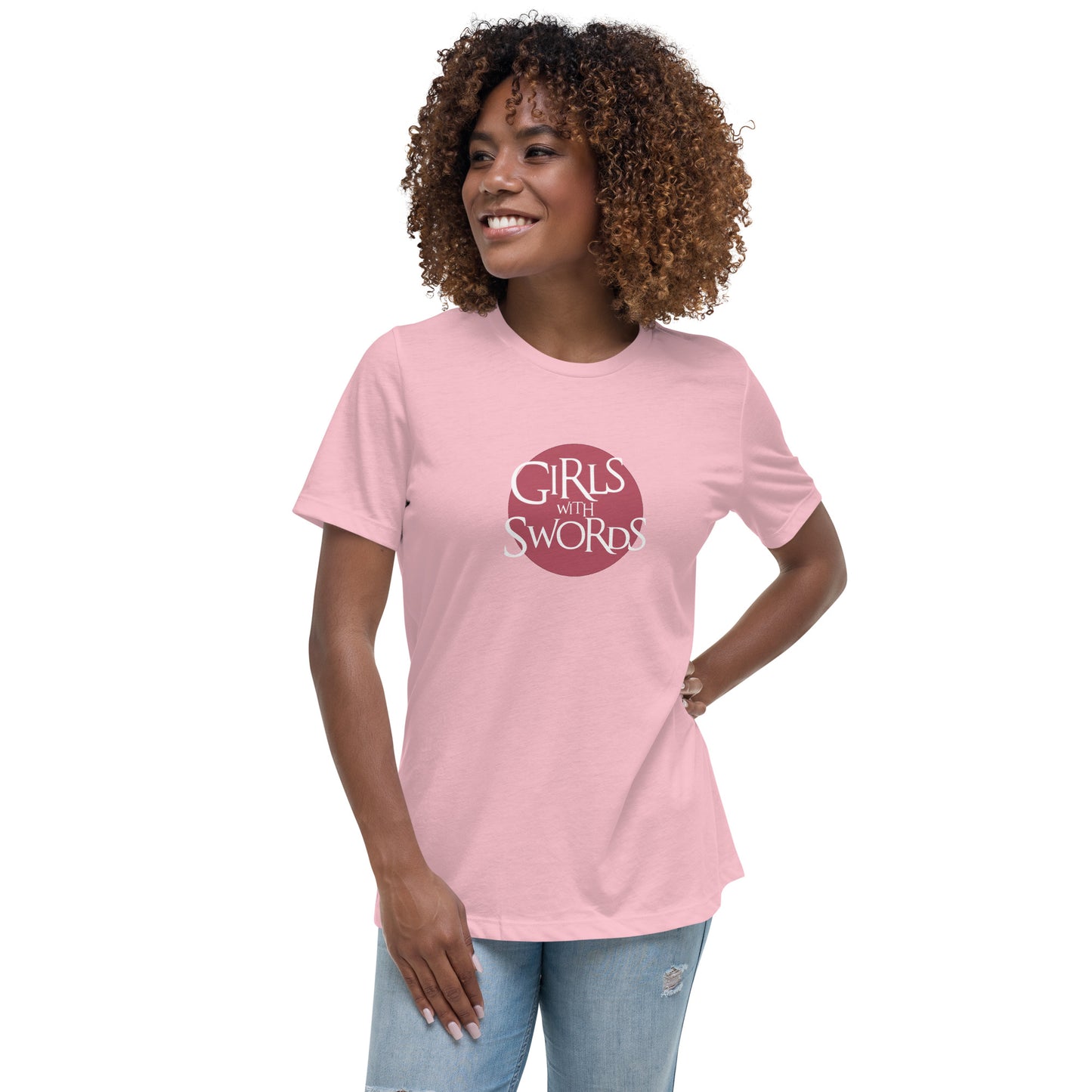 Womens - Girls with Swords - Women's Relaxed T-Shirt